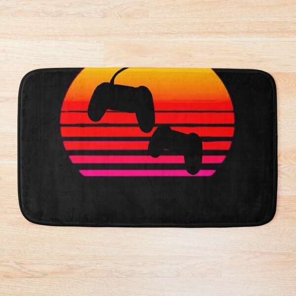 Item preview, Vaporwave Aesthetic Style Retro Sunset Game Controllers designed and sold by PanfurWare-LLC.