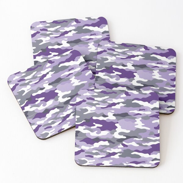 Item preview, Purple and Gray Camo Pattern designed and sold by TheCamoShop.