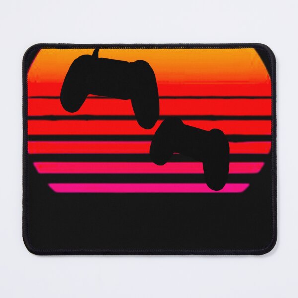 Item preview, Vaporwave Aesthetic Style Retro Sunset Game Controllers designed and sold by PanfurWare-LLC.