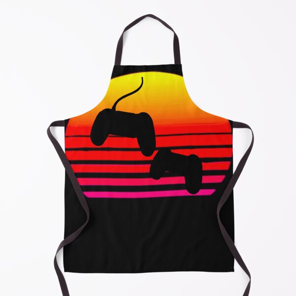 Item preview, Vaporwave Aesthetic Style Retro Sunset Game Controllers designed and sold by PanfurWare-LLC.