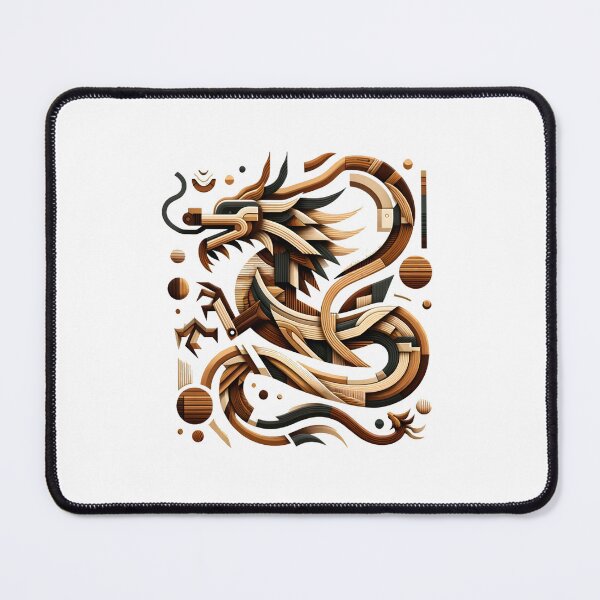 Item preview, Abstract Wood Dragon designed and sold by YokujinDesign.