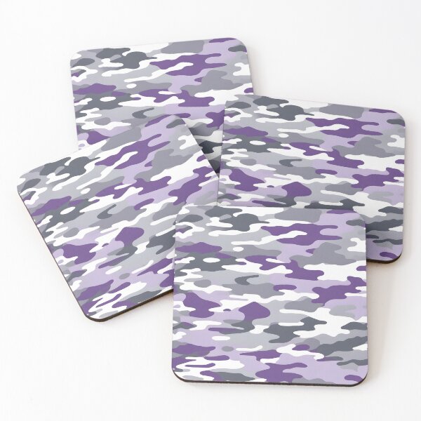 Item preview, Purple and Gray Camo Pattern design designed and sold by TheCamoShop.