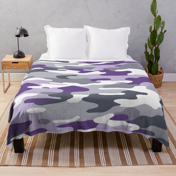 Item preview, Purple and Gray Camo Pattern design designed and sold by TheCamoShop.