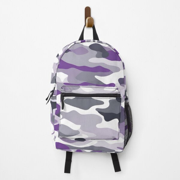 Item preview, Purple and Gray Camouflage Pattern designed and sold by TheCamoShop.