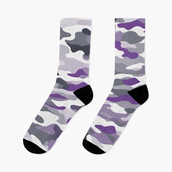 Item preview, Purple and Gray Camouflage Pattern designed and sold by TheCamoShop.