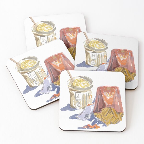 Item preview, McDonald’s French Fries and Hot Lemon Water designed and sold by Saladeis-draw.