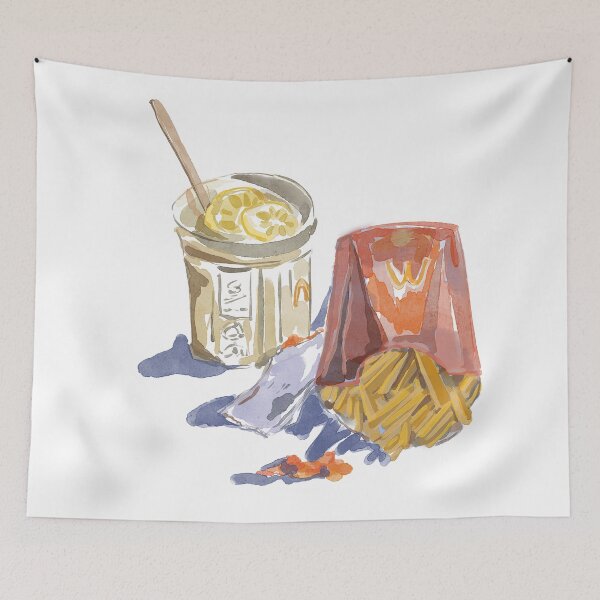 Item preview, McDonald’s French Fries and Hot Lemon Water designed and sold by Saladeis-draw.