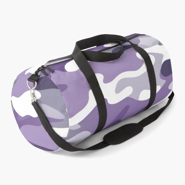Item preview, Purple and Gray Camouflage Pattern Print designed and sold by TheCamoShop.
