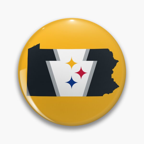 Item preview, Pittsburgh Football Keystone Flag Map designed and sold by Tara Stark.