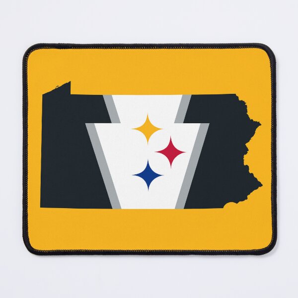 Item preview, Pittsburgh Football Keystone Flag Map designed and sold by Tara Stark.