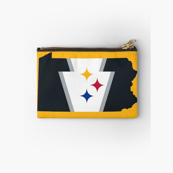 Item preview, Pittsburgh Football Keystone Flag Map designed and sold by Tara Stark.