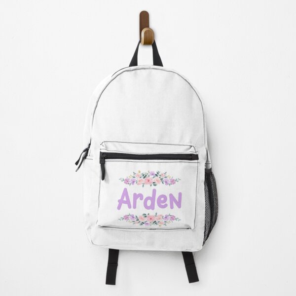 Item preview, Purple Flower Arden Name Label designed and sold by NormadWorld.