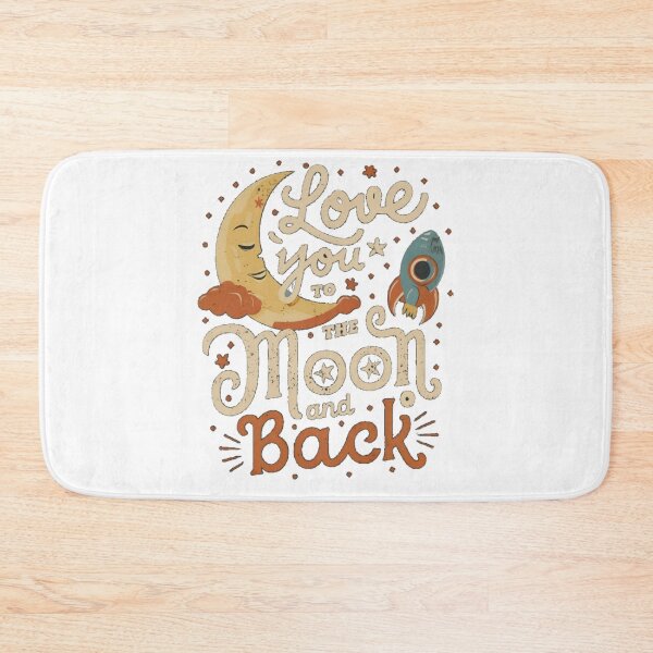 Item preview, I love you to the moon and back designed and sold by PlanetMarker.