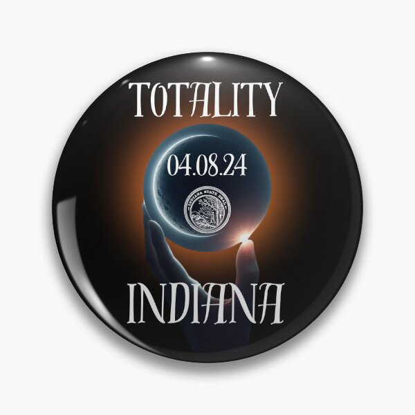 Artikelvorschau, Totalität – Totale Sonnenfinsternis 2024 – Indiana entworfen und verkauft von HausKatz.