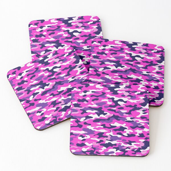 Item preview, Pink and Purple Camouflage Pattern Print designed and sold by TheCamoShop.