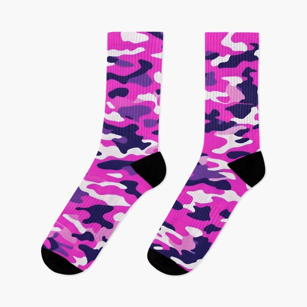 Item preview, Pink and Purple Camouflage Pattern Print designed and sold by TheCamoShop.