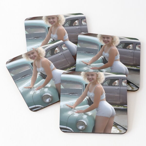 Item preview, 50's Era Community Car Wash - Retro Automotive - Hall-O-Gram Creations  designed and sold by Hall-O-Gram.