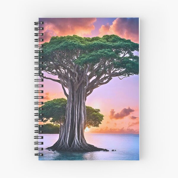 Item preview, Towering Majestic Banyan Tree Sunset designed and sold by Fredster1966.