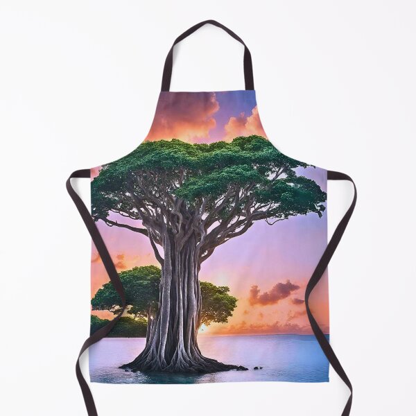 Item preview, Towering Majestic Banyan Tree Sunset designed and sold by Fredster1966.