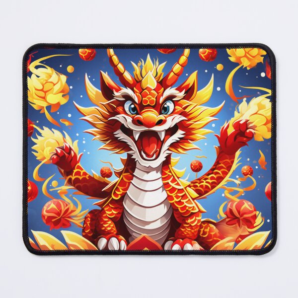 Item preview, Festive dragon celebrates Lunar New Year designed and sold by helenonfire.