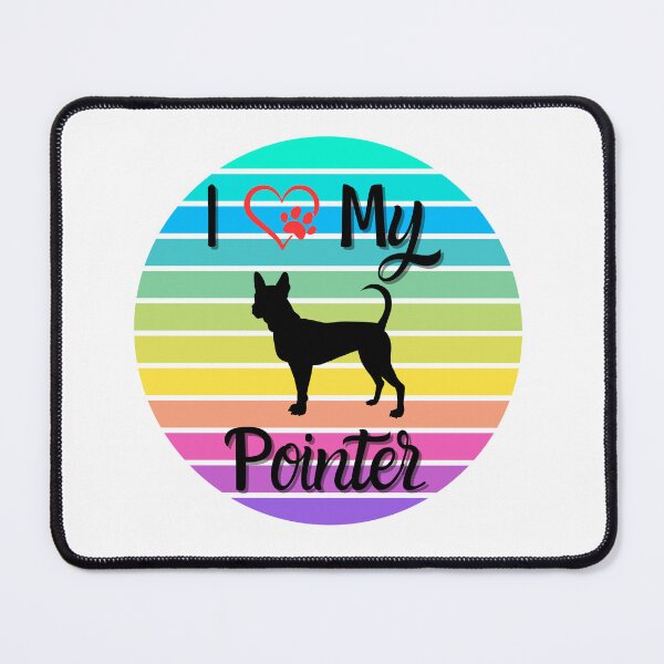 Item preview, " I Love My Pointer " Rainbow Paws Spectrum Tee designed and sold by Wabi-SabiStudio.