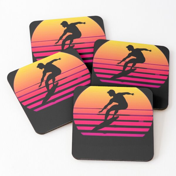 Item preview, Vaporwave Aesthetic Style Retro Sunset Surfer PanfurWare LLC designed and sold by PanfurWare-LLC.