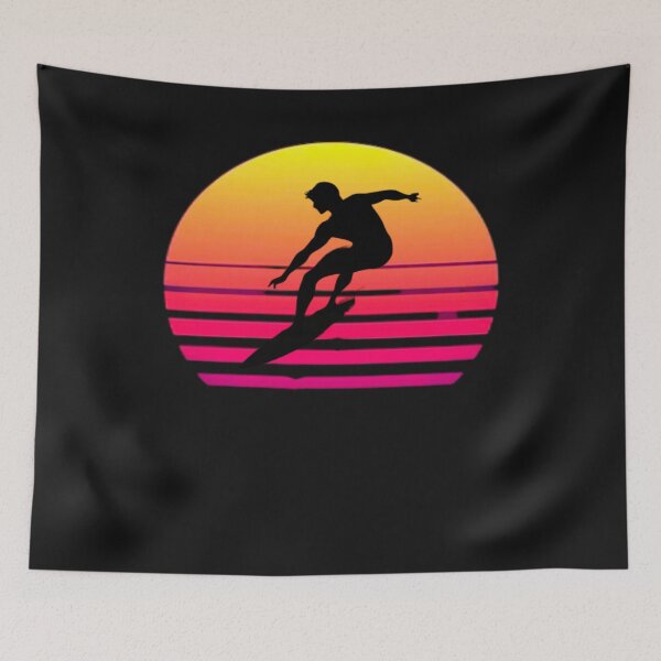 Item preview, Vaporwave Aesthetic Style Retro Sunset Surfer PanfurWare LLC designed and sold by PanfurWare-LLC.