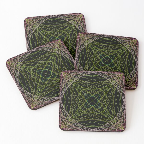 Item preview, Rectangular Pattern #5 Morph C [15878-GreensPinks-BB] designed and sold by LottMultimedia.