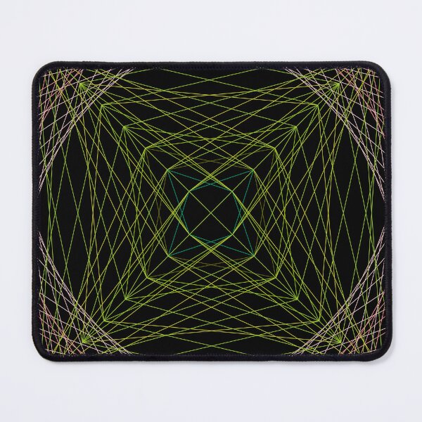 Item preview, Rectangular Pattern #5 Morph C [15878-GreensPinks-BB] designed and sold by LottMultimedia.