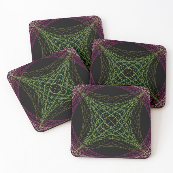Item preview, Rectangular Pattern #5 Morph C [15478-GreensPinks-BB] designed and sold by LottMultimedia.