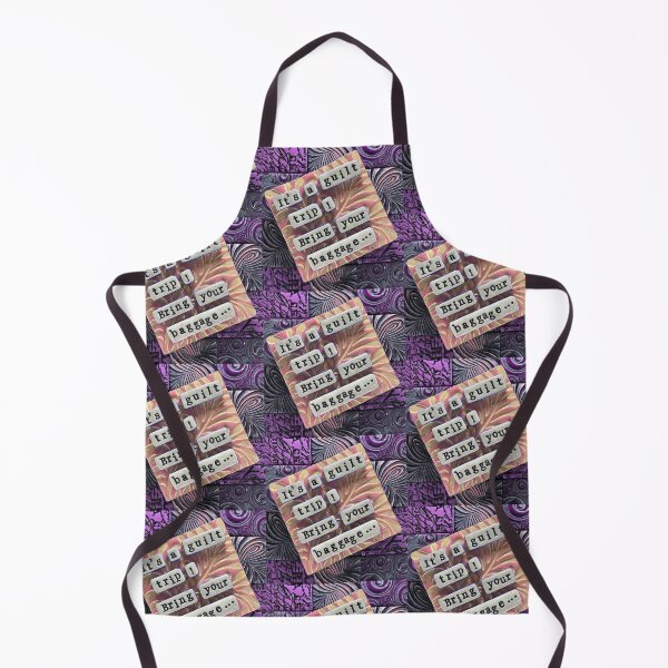 Item preview, Guilt Trip Bring Baggage designed and sold by prunellaparsnip.