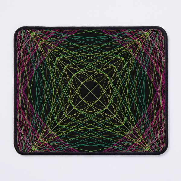 Item preview, Rectangular Pattern #5 Morph C [15078-GreensPinks-BB] designed and sold by LottMultimedia.
