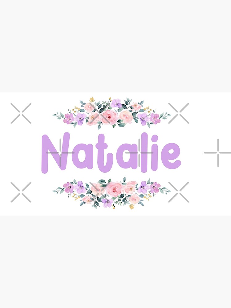 Natalie Name Art Natalie First Name Meaning Art Print Personalized Any