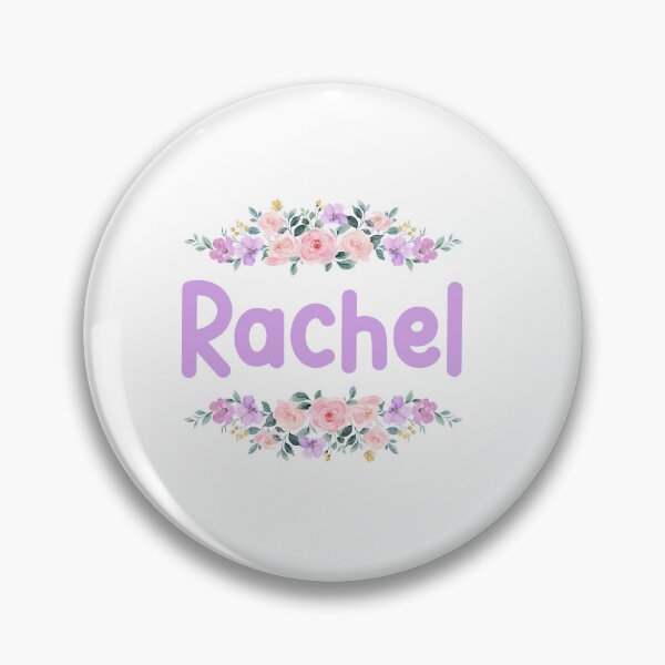 Item preview, Purple Flower Rachel Name Label designed and sold by NormadWorld.