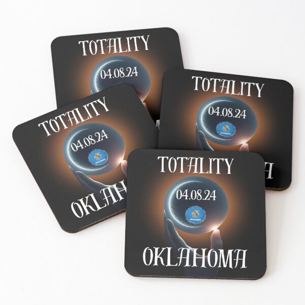 Item preview, Totality - Total Solar Eclipse 2024 - Oklahoma designed and sold by HausKatz.