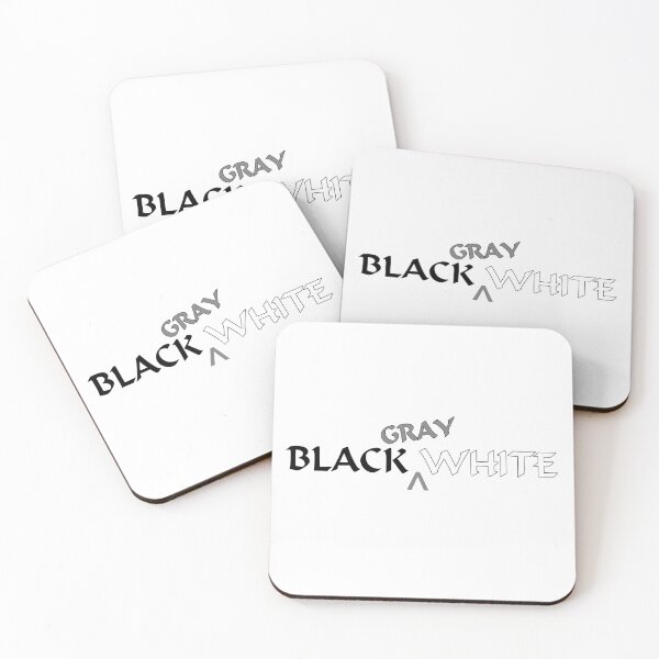 Item preview, Black Gray White designed and sold by YokujinDesign.