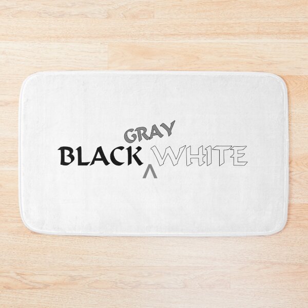 Item preview, Black Gray White designed and sold by YokujinDesign.