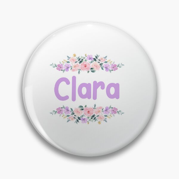Item preview, Purple Flower Clara Name Label designed and sold by NormadWorld.