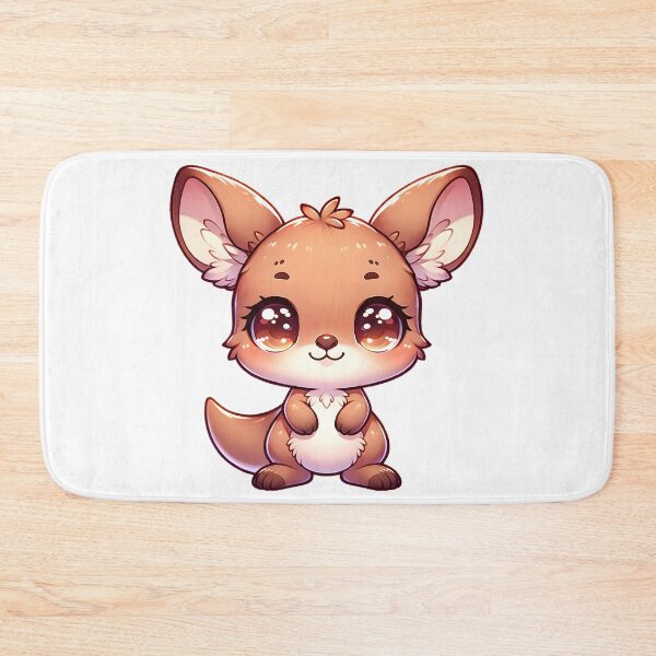 Item preview, Rooie - Chibi Kangaroo Cartoon designed and sold by CuddlesCartoons.