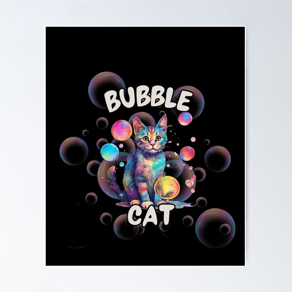Artikelvorschau, Blasenkatze entworfen und verkauft von CarolaDesign.
