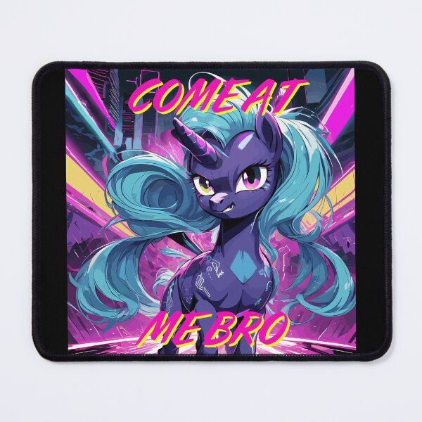Item preview, Cartoon Cute Angry Pony "Come At Me Bro"  designed and sold by NeutrinoJem.