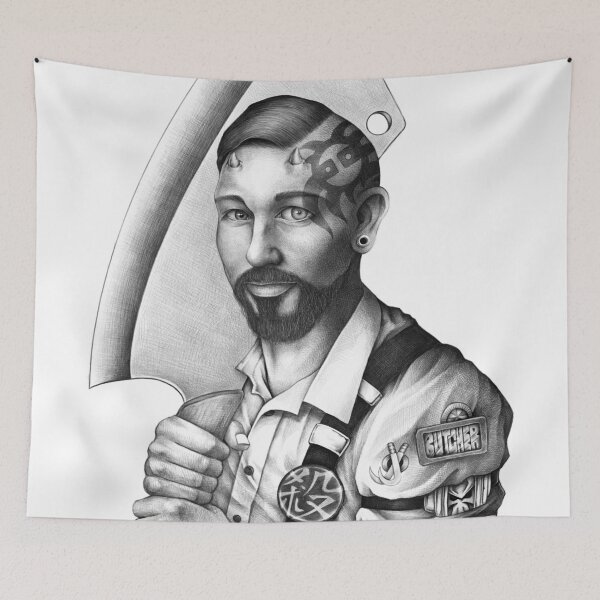 Item preview, Butcher designed and sold by slothstudio.