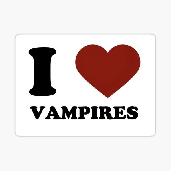 Item preview, i heart vampires designed and sold by sanskrttt.