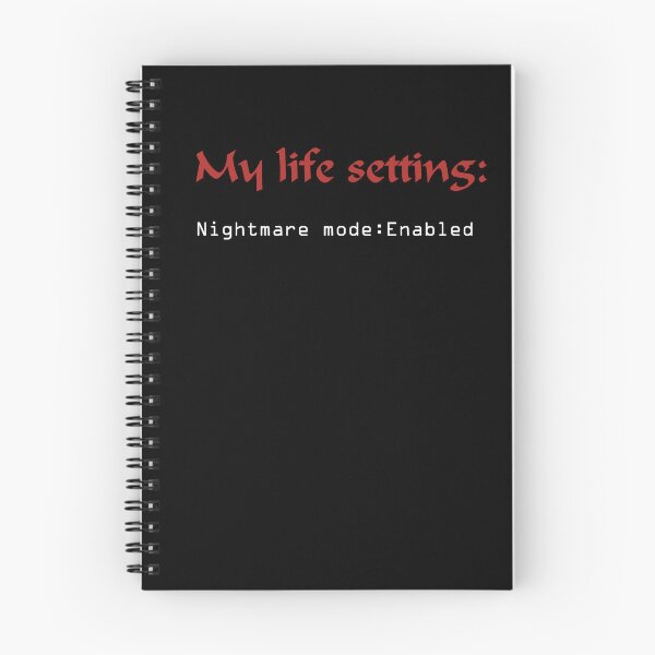 Item preview, Nightmare Mode Enabled designed and sold by YokujinDesign.