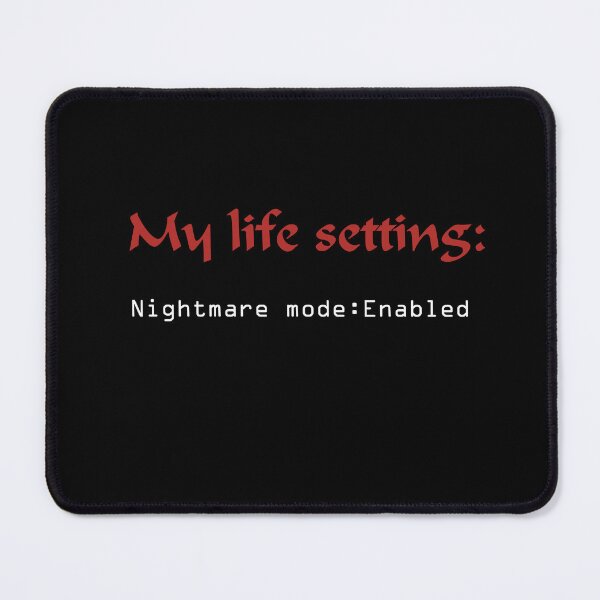 Item preview, Nightmare Mode Enabled designed and sold by YokujinDesign.