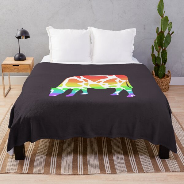 Item preview, Rainbow Cow designed and sold by jsmerchshop.