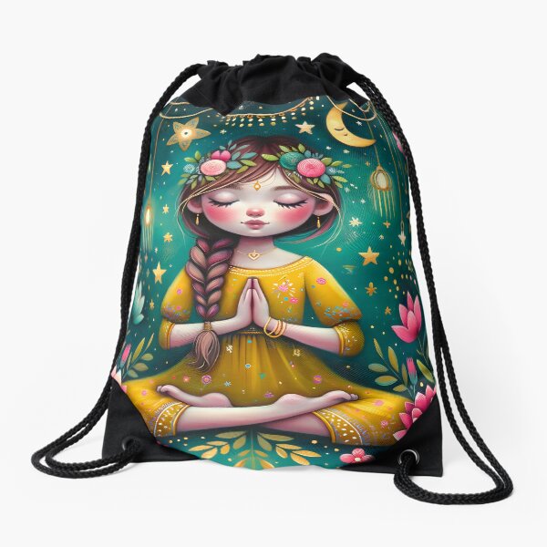 Item preview, Mystic Garden Meditation Art designed and sold by inkArtistryfine.