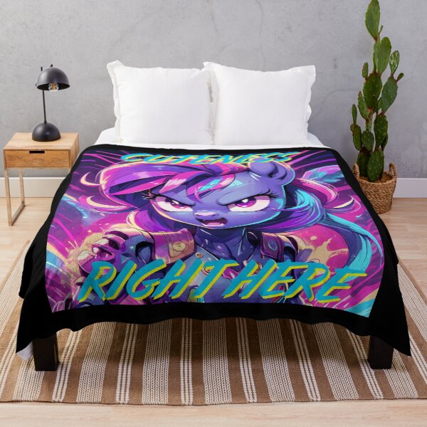 Item preview, Cartoon Cute Angry Pony "Cuteness Right Here""  designed and sold by NeutrinoJem.