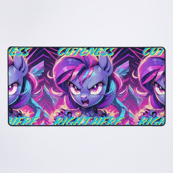 Item preview, Cartoon Cute Angry Pony "Cuteness Right Here""  designed and sold by NeutrinoJem.