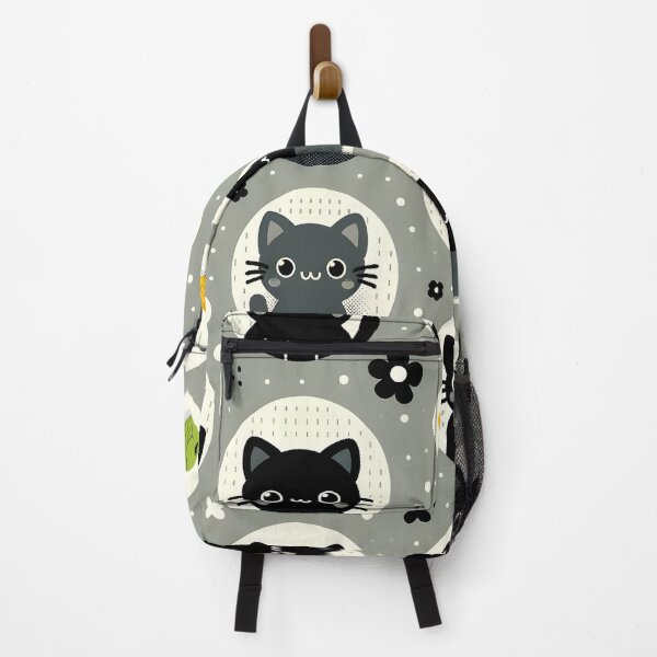 Item preview, Charming Monochrome Cat Doodles designed and sold by inkArtistryfine.
